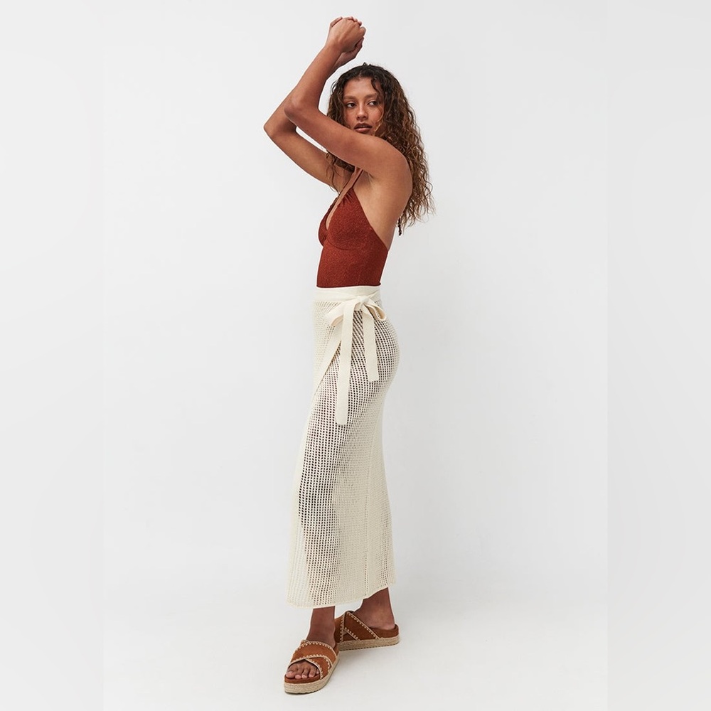 NWT Ghanda Lenni wrap skirt